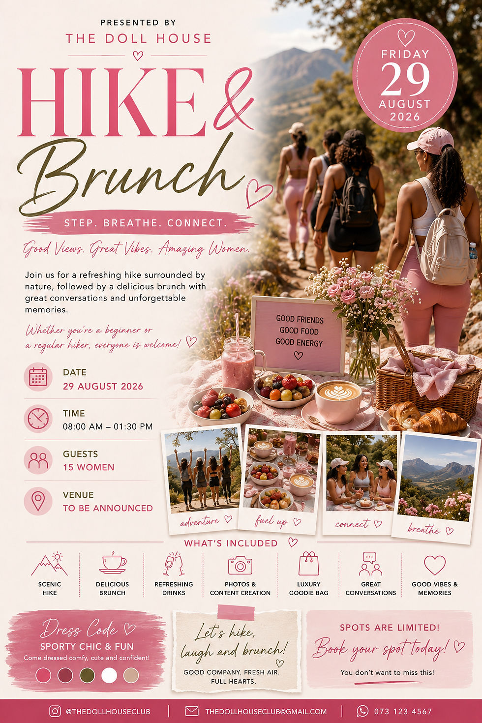 hike and brunch