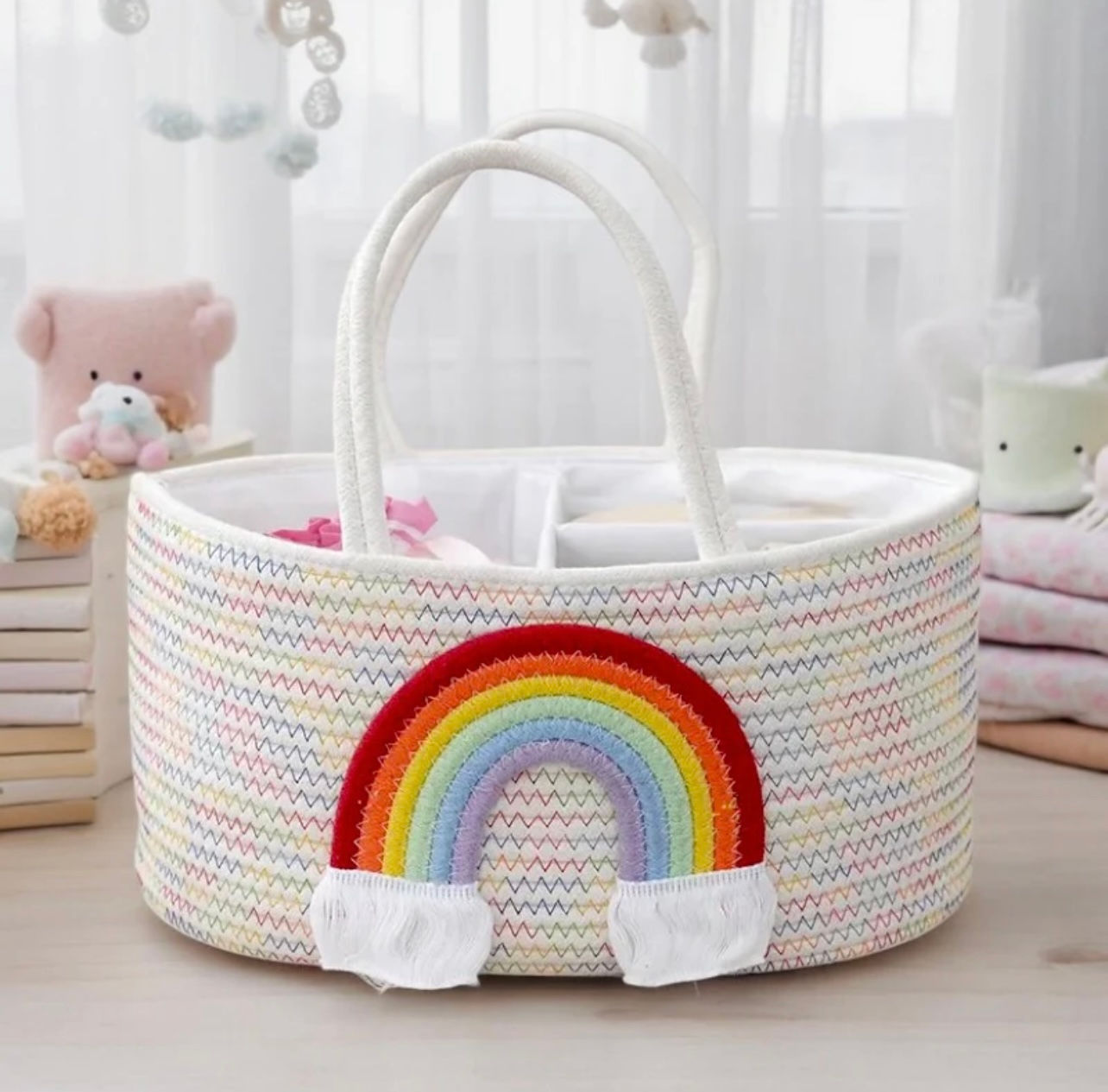 Diaper Caddy – Durable and Spacious Baby Storage Organizer