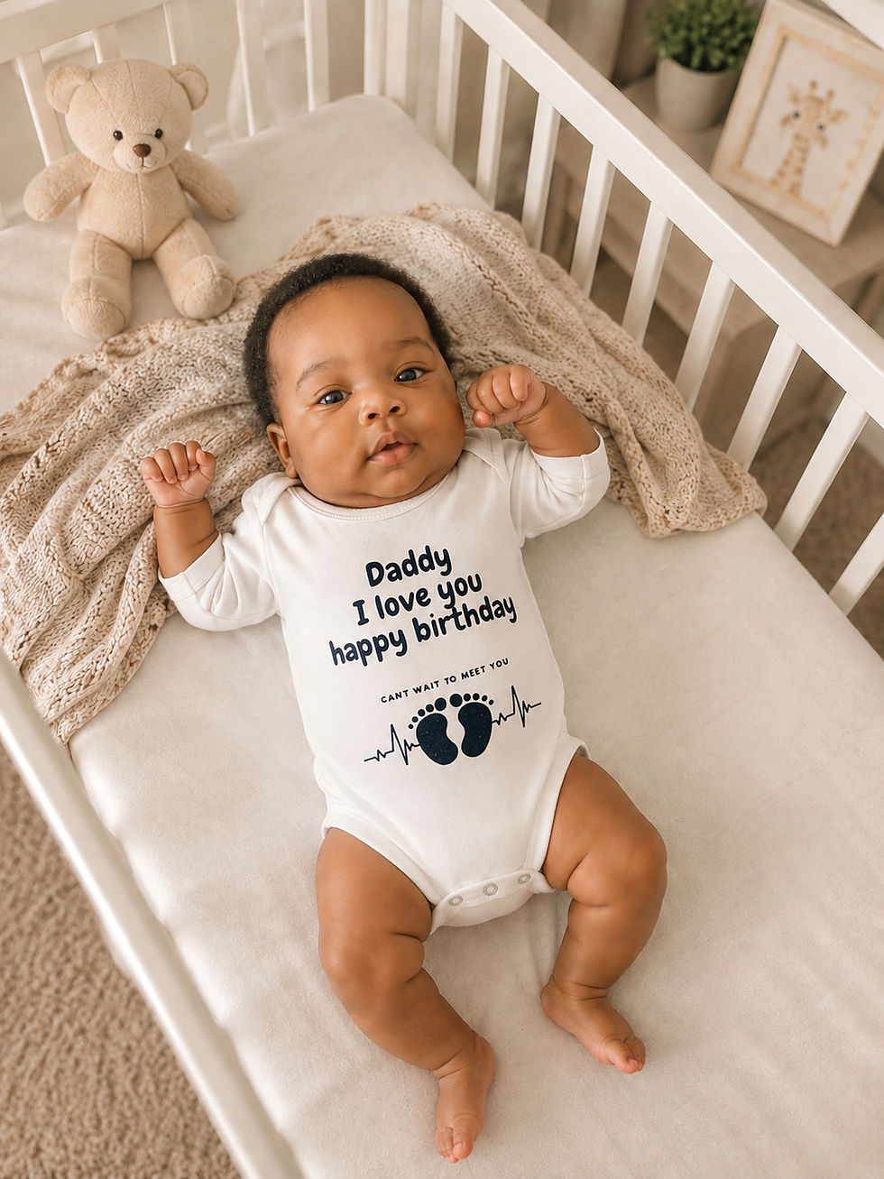 Thumbnail: Pregnancy Announcement Baby Onesie & Newborn Shoes Gift Set