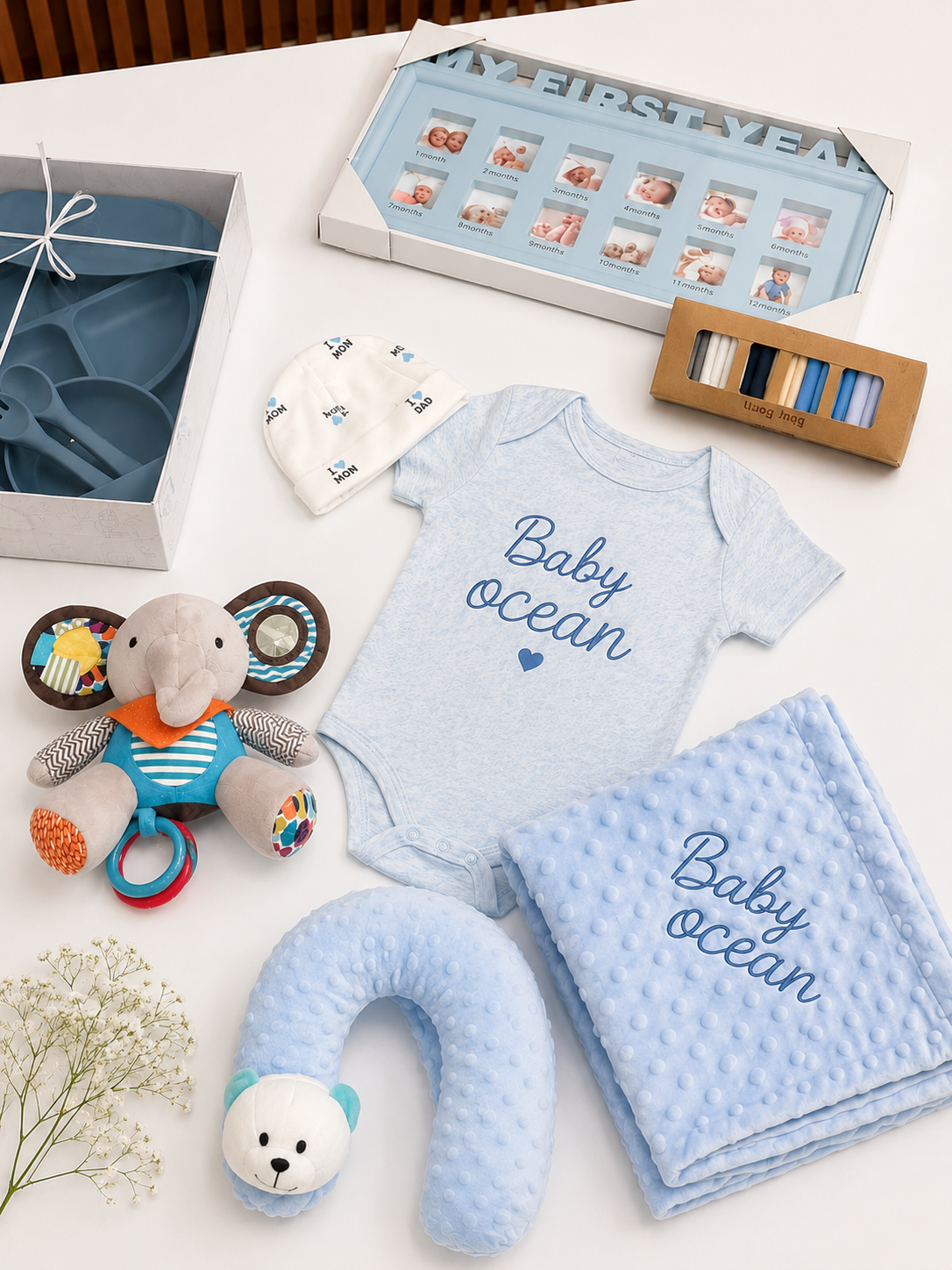 Personalised Baby’s First Year Luxury Gift Bundle