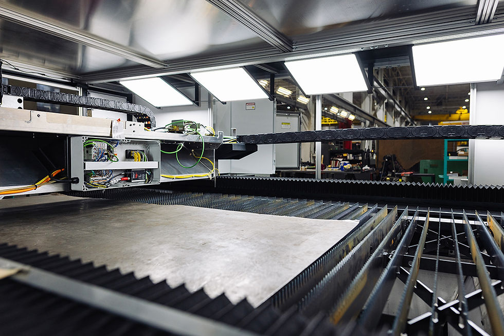CLX Fiber Laser System from Cincinnati Inc. being built