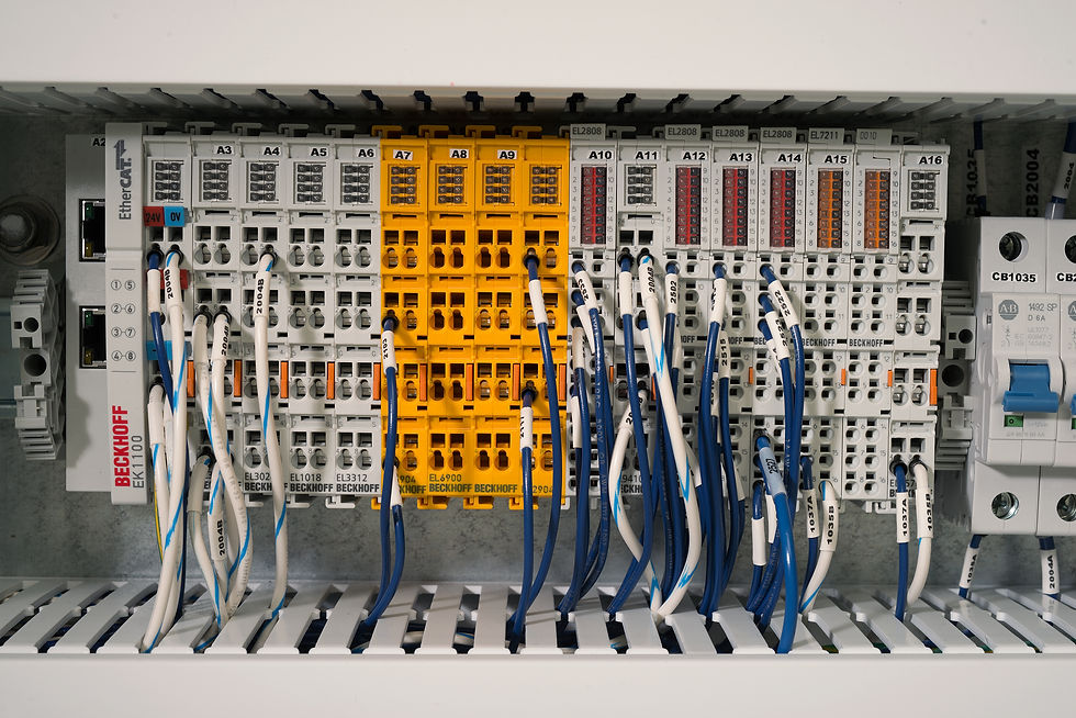 Beckhoff TwinSAFE I/O terminals for functional safety