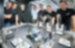 Beckhoff and Stoba engineering experts with the XPlanar mechatronics system