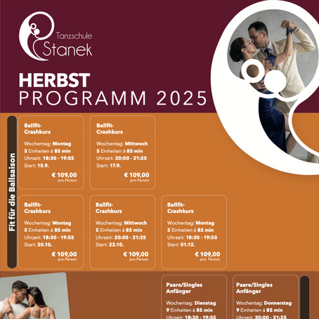 Das Herbstprogramm 2025 - ist da!