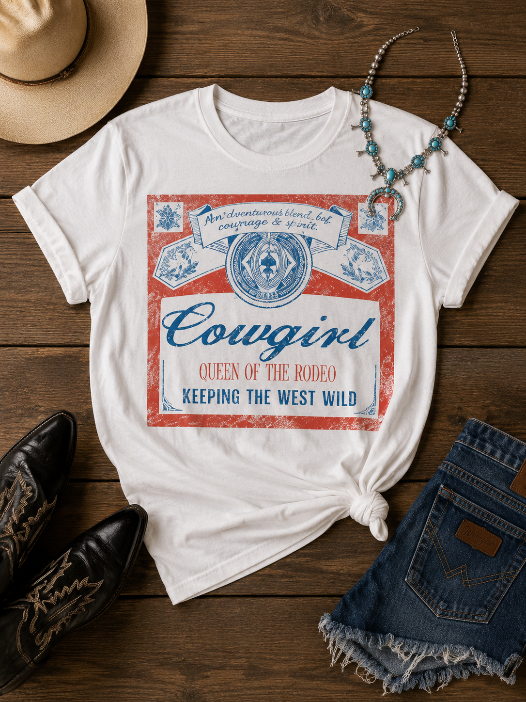 Cowgirl Queen Graphic Tee