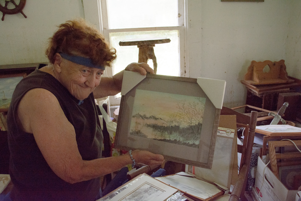 Rusty is an avid painter and classical music listener.