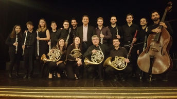 Il successo e il bel talento dei Fiati dell'Orchestra Giovanile Napolinova mirabilmente diretti