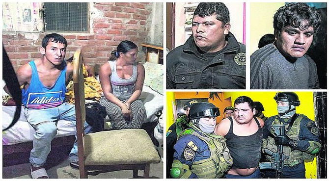 “Los Charlys de Fanny Abanto”: cae peligrosa banda y entre ellos un PNP en actividad