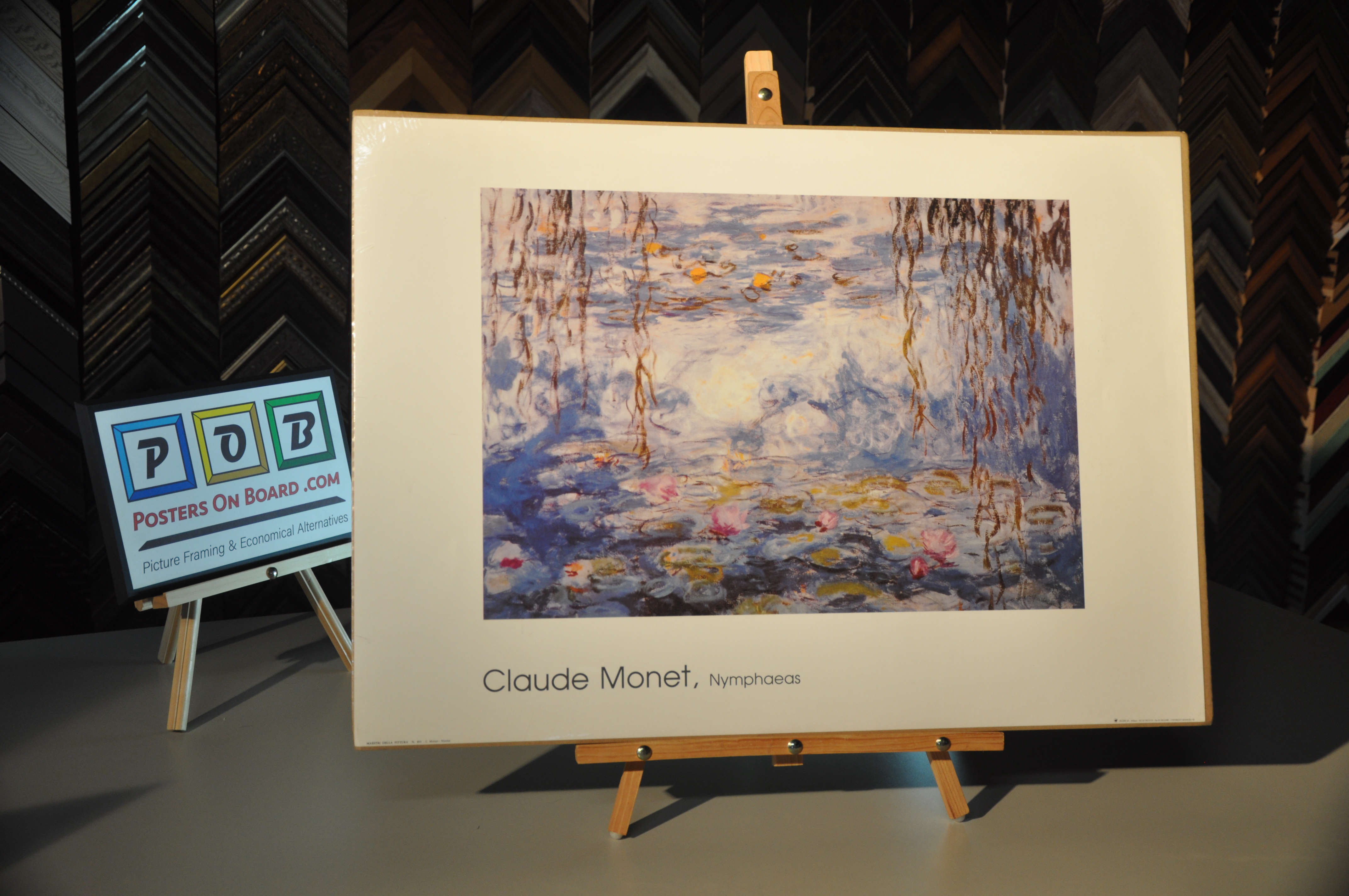 PostersOnBoard.com, Monet, Van Gogh