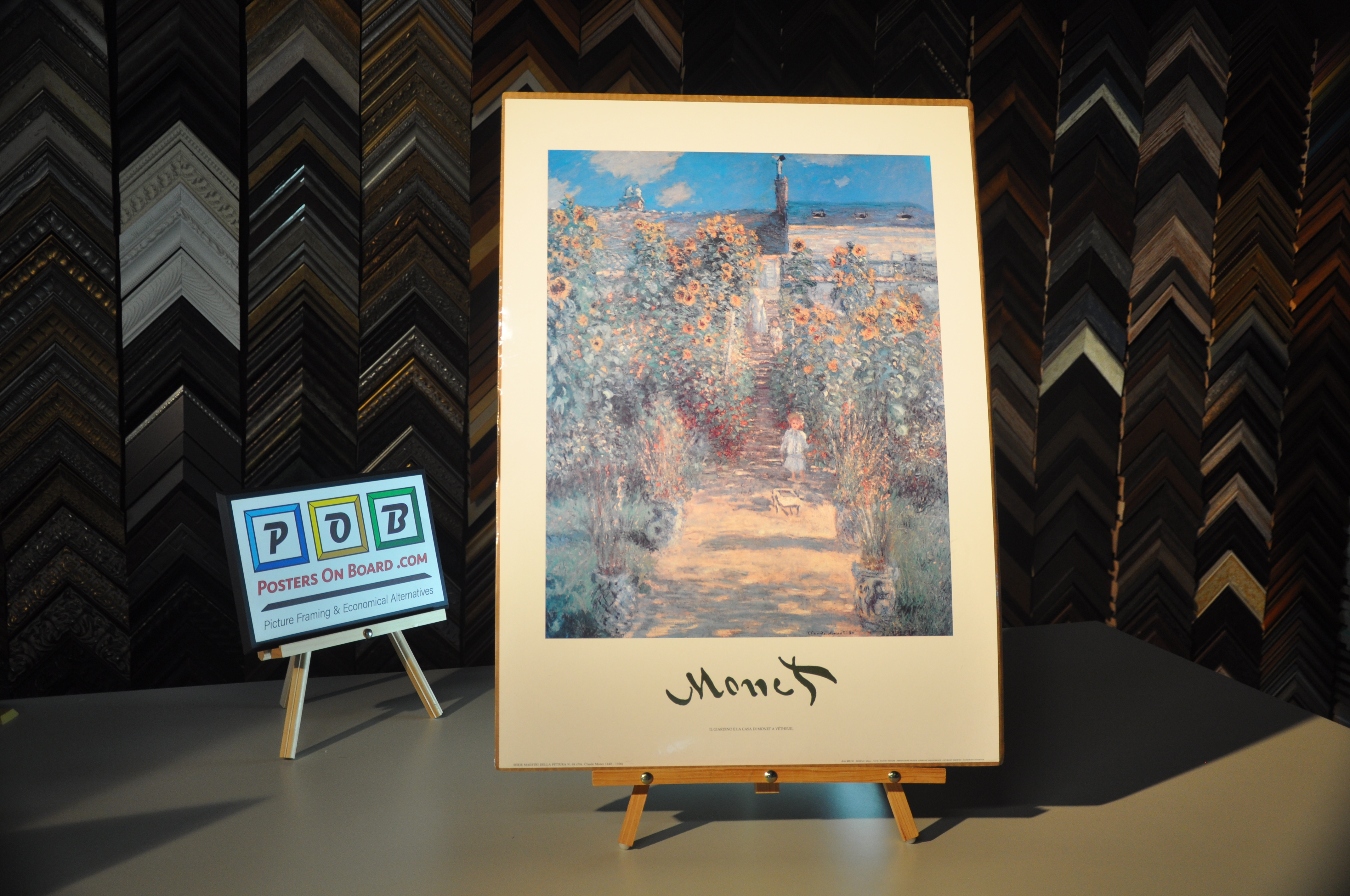 PostersOnBoard.com, Monet, Van Gogh