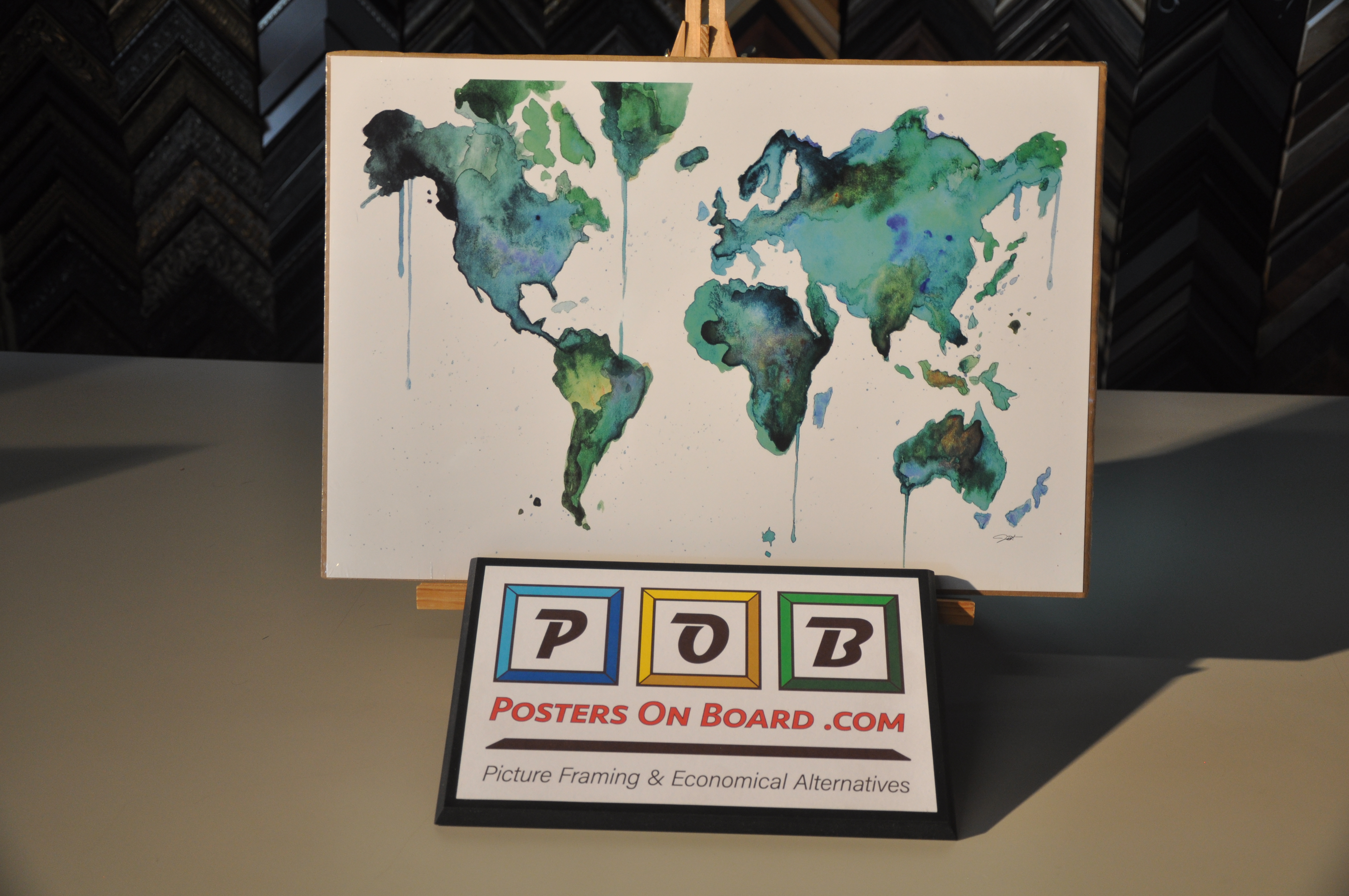 PostersOnBoard.com, Maps, Charts