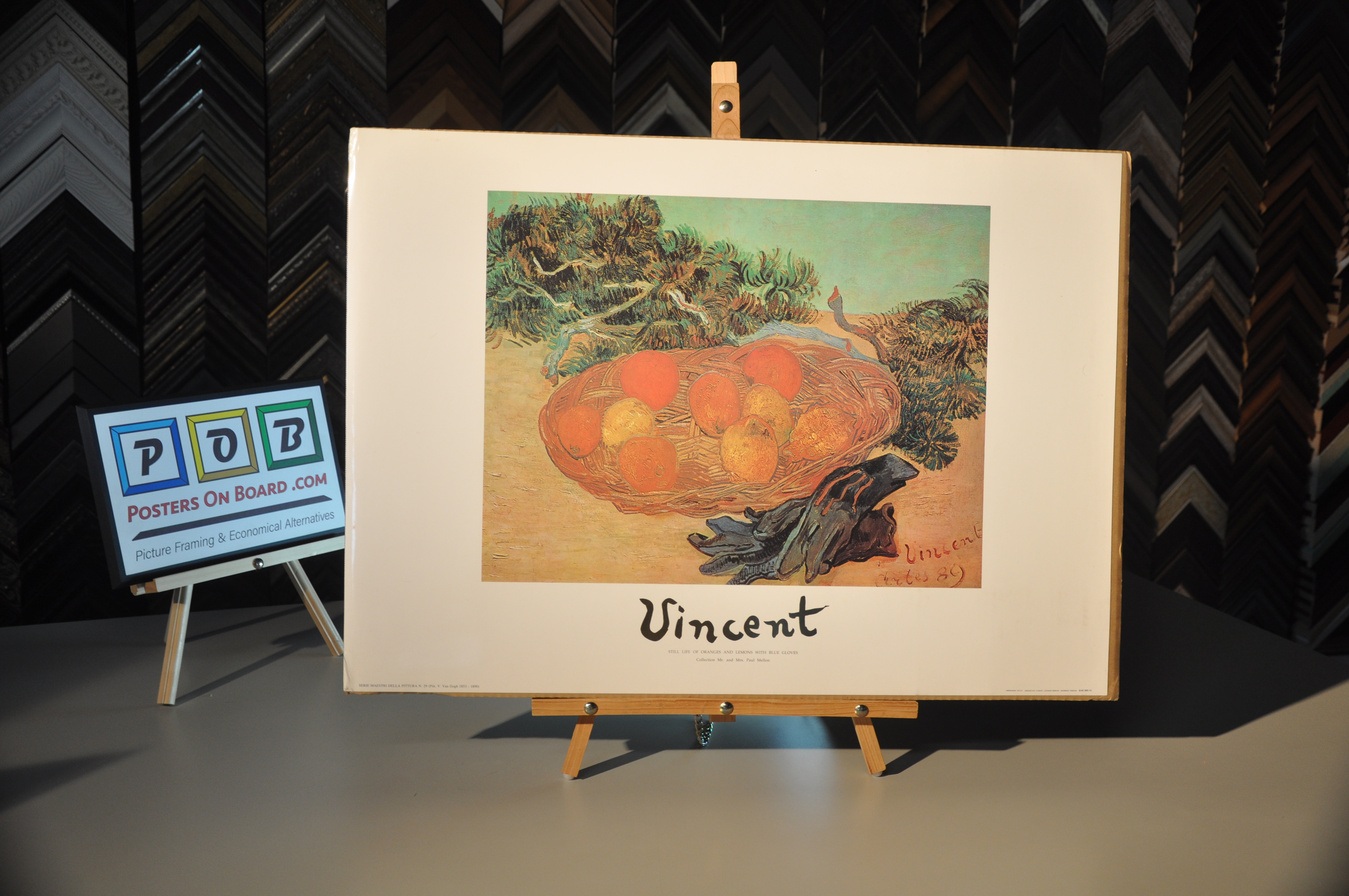PostersOnBoard.com, Monet, Van Gogh