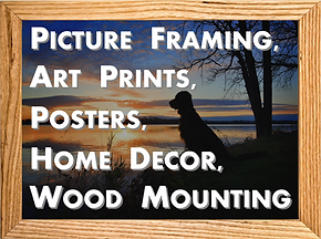 framing posters at home