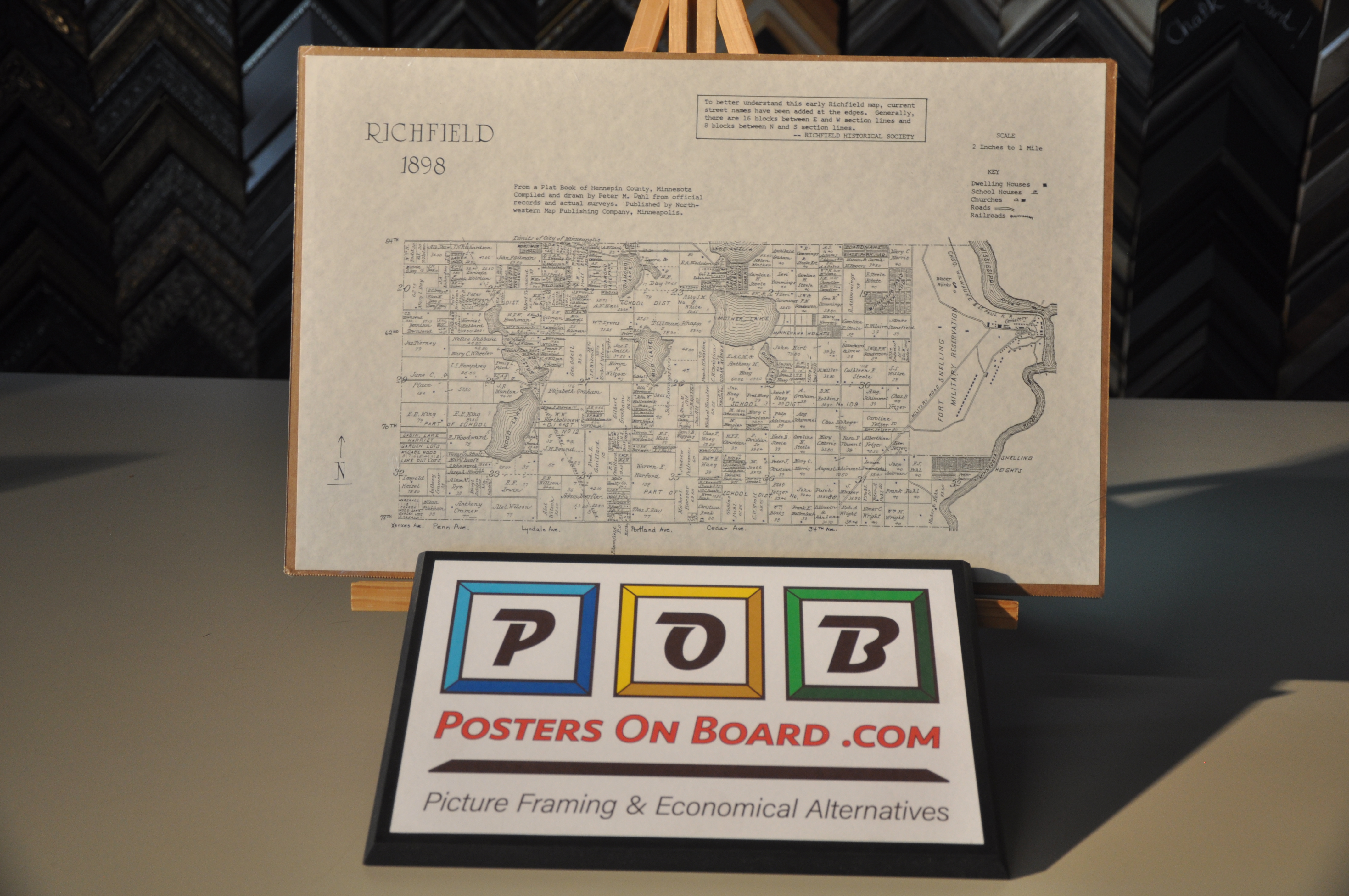 PostersOnBoard.com, Maps, Charts