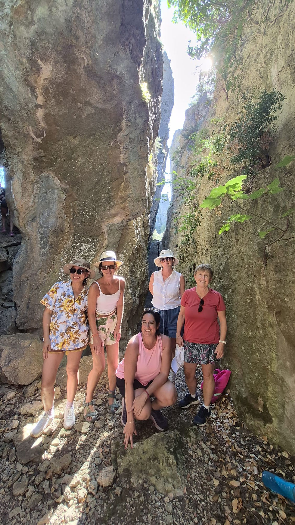 group hiking in Ogliastra