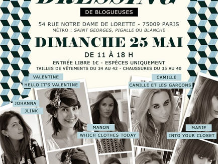 SAVE THE DATE // VIDE DRESSING 25/05/14