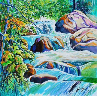 ME - Smokey Mountain Rush - 24x24.JPG