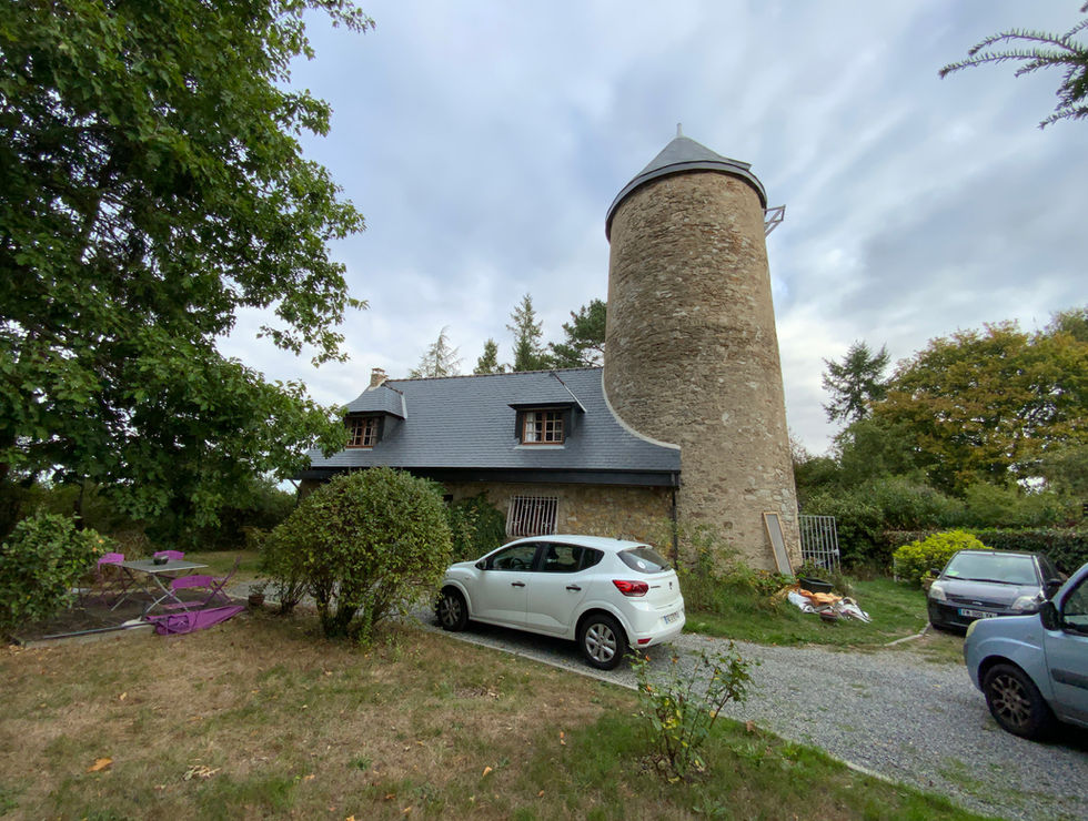 Rénovation énergétique et extension en ossature bois à Malville.
