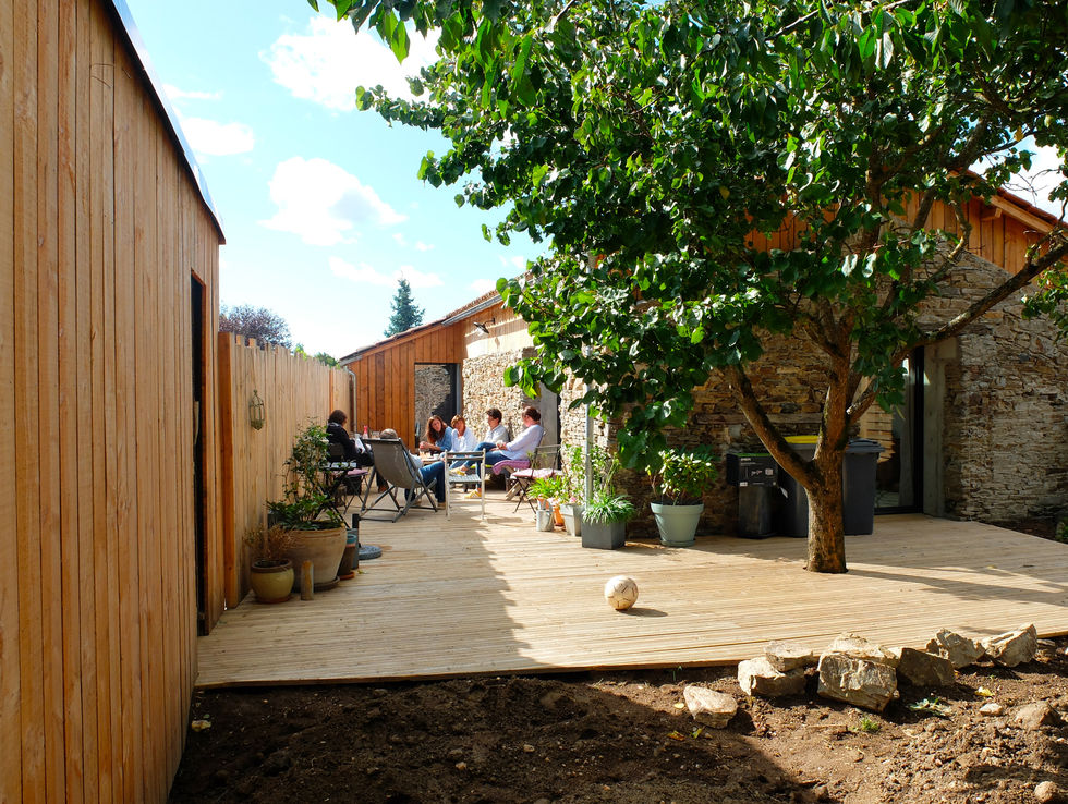 Transformation d'un Chai en habitation à Saint-Philbert-de-Grand-lieu.