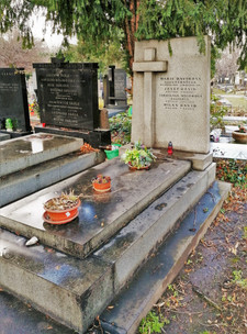 Hrob senátorky Jaroslavy Moserové na pražských Olšanech