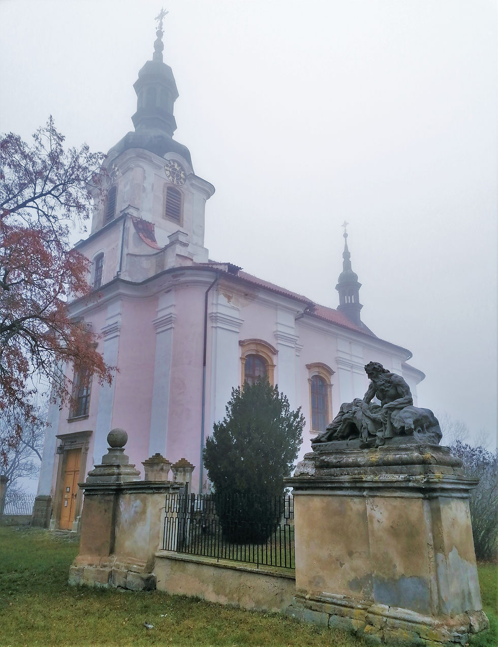 Původně gotický kostel svatého Jakuba v Cítolibech