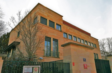 V Traubově vile dnes sídlí velvyslanectví Maďarska