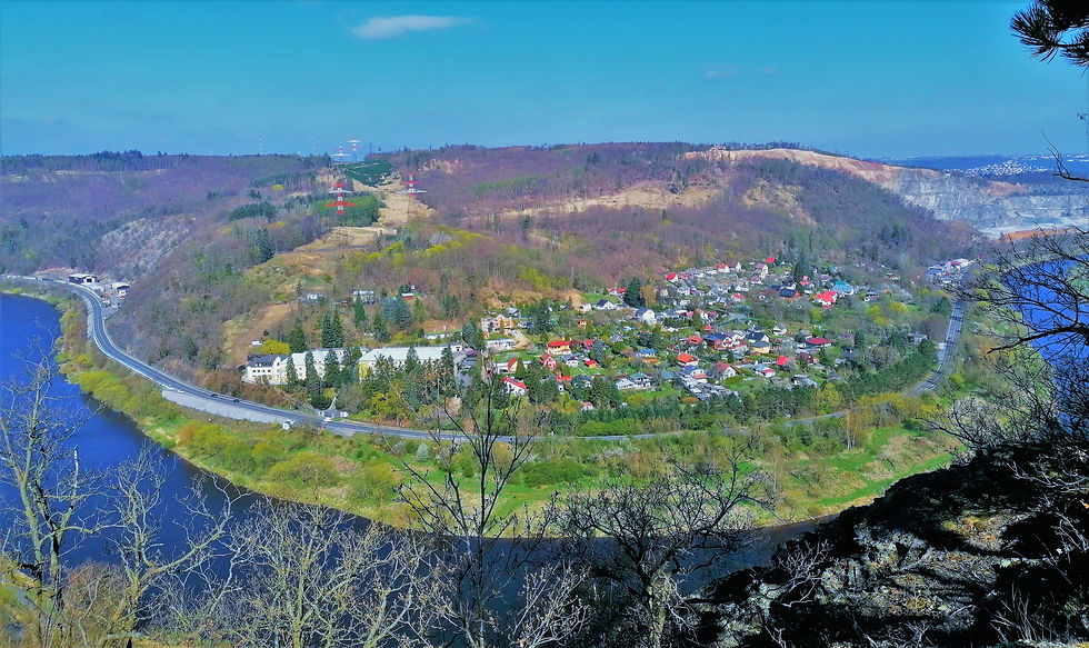 Na vyhlídce na Zvolské homoli