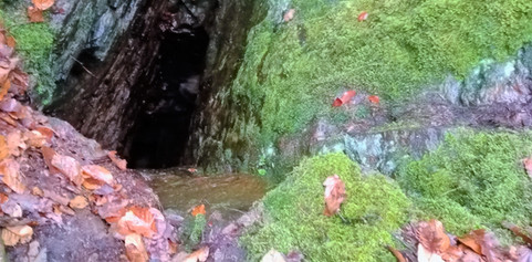 Pohled do nitra šachty Alter Christoph