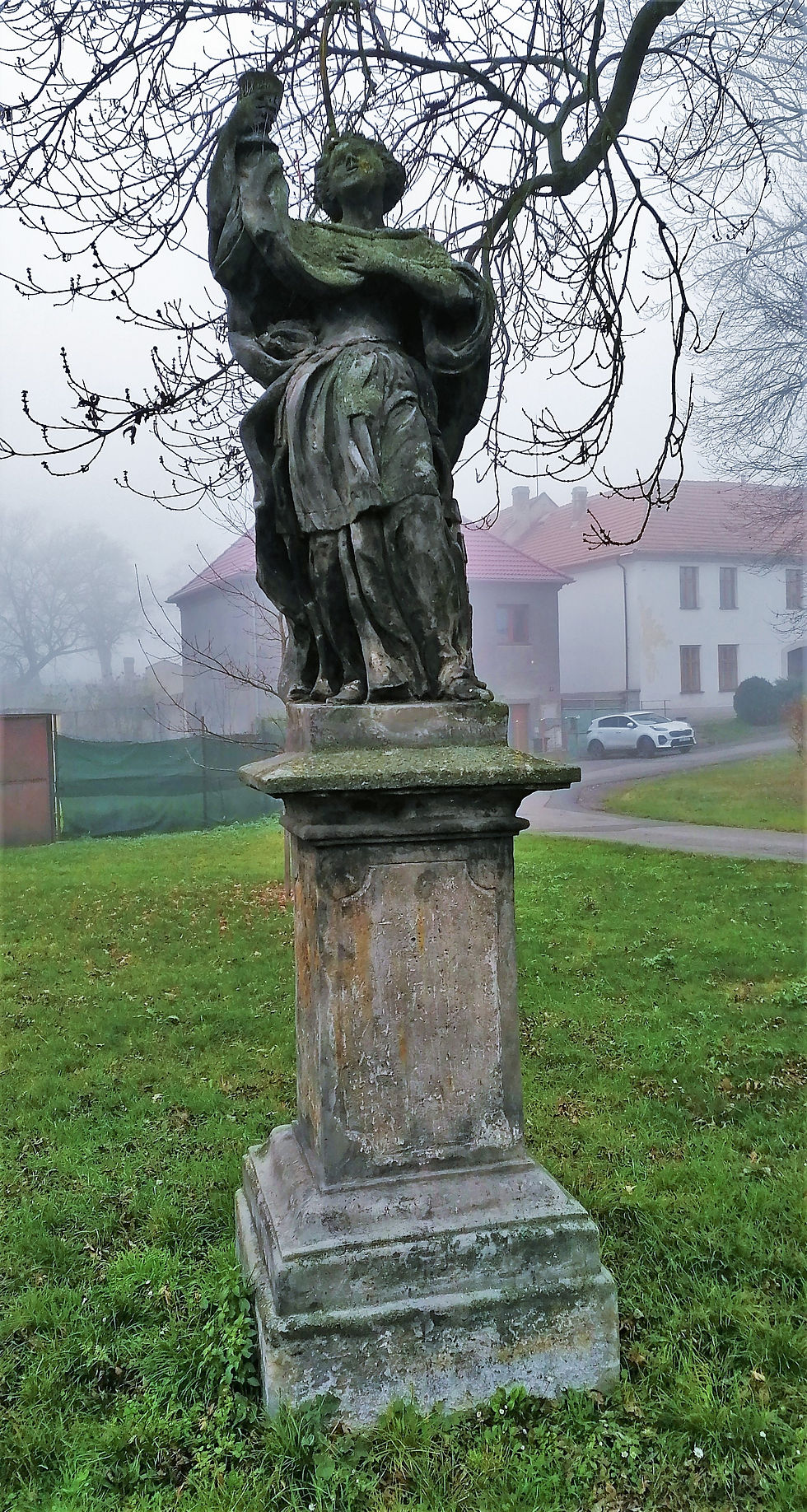 Socha svaté Barbory v Cítolibech