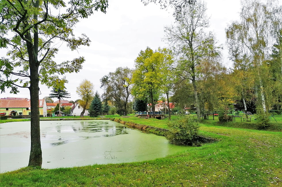 Jedna z možností, kde se měl kníže Oldřich setkat s Boženou je i tady, u brodu v Opočně u Loun