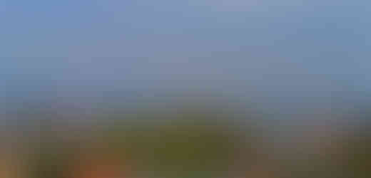 Ze zříceniny hradu Krupka máte jako na dlani část města Bohosudov