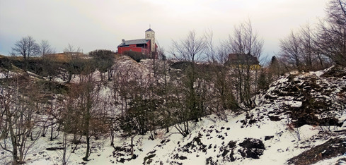 Velká pinka na Komáří vížce se propadla už v době baroka, přesný termín destrukce štol ale není známý