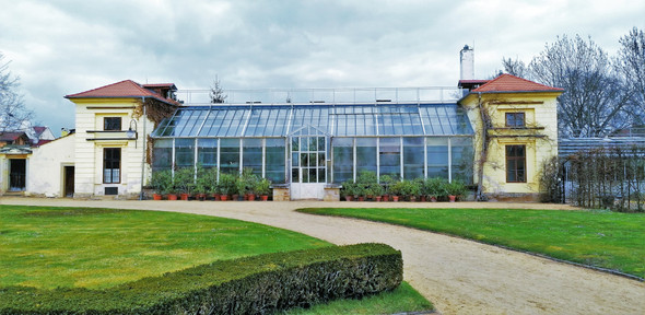 Oranžerie v zahradě libochovického zámku