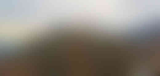 V Krupce najdeme řadu vyhlídkových míst - toto je vyhlídka v bývalé výletní restauraci Vilémova výšina