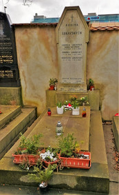 Místo odpočinku velkého českého herce Radovana Lukavského na pražských Olšanech