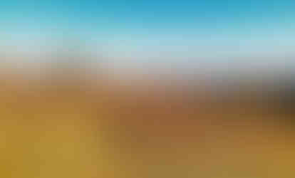 Krajina Českého krasu, tak jak ji můžeme vidět od Lavičky lásky