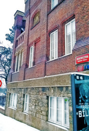 Bílkova vila v zimě