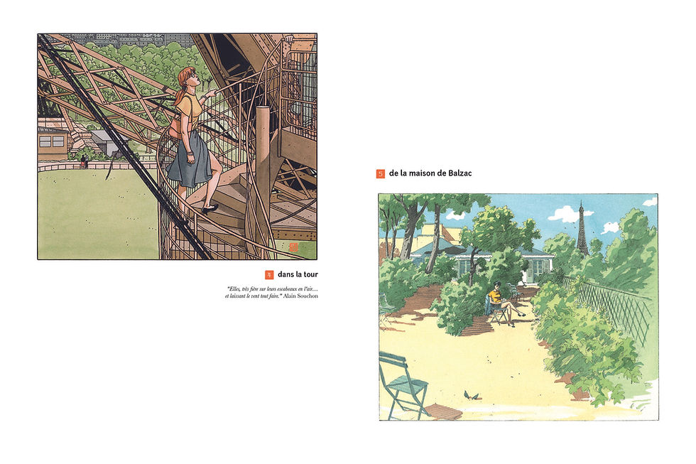 Miniature : 36 vues de la Tour Eiffel, par André Juillard