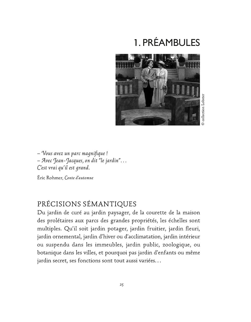 Miniature : Jardins du cinéma