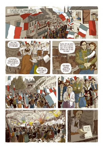 Miniature : Des graines sous la neige. Nathalie Lemel.