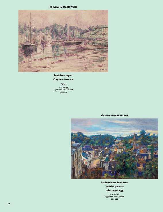 Miniature : Pont-Aven. Naissance d'une collection.