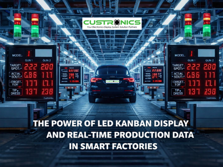 Custronics LED Kanban Display