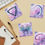 Thumbnail: 4 Designs Personalzied Square Ceramic Coasters 4 Pcs