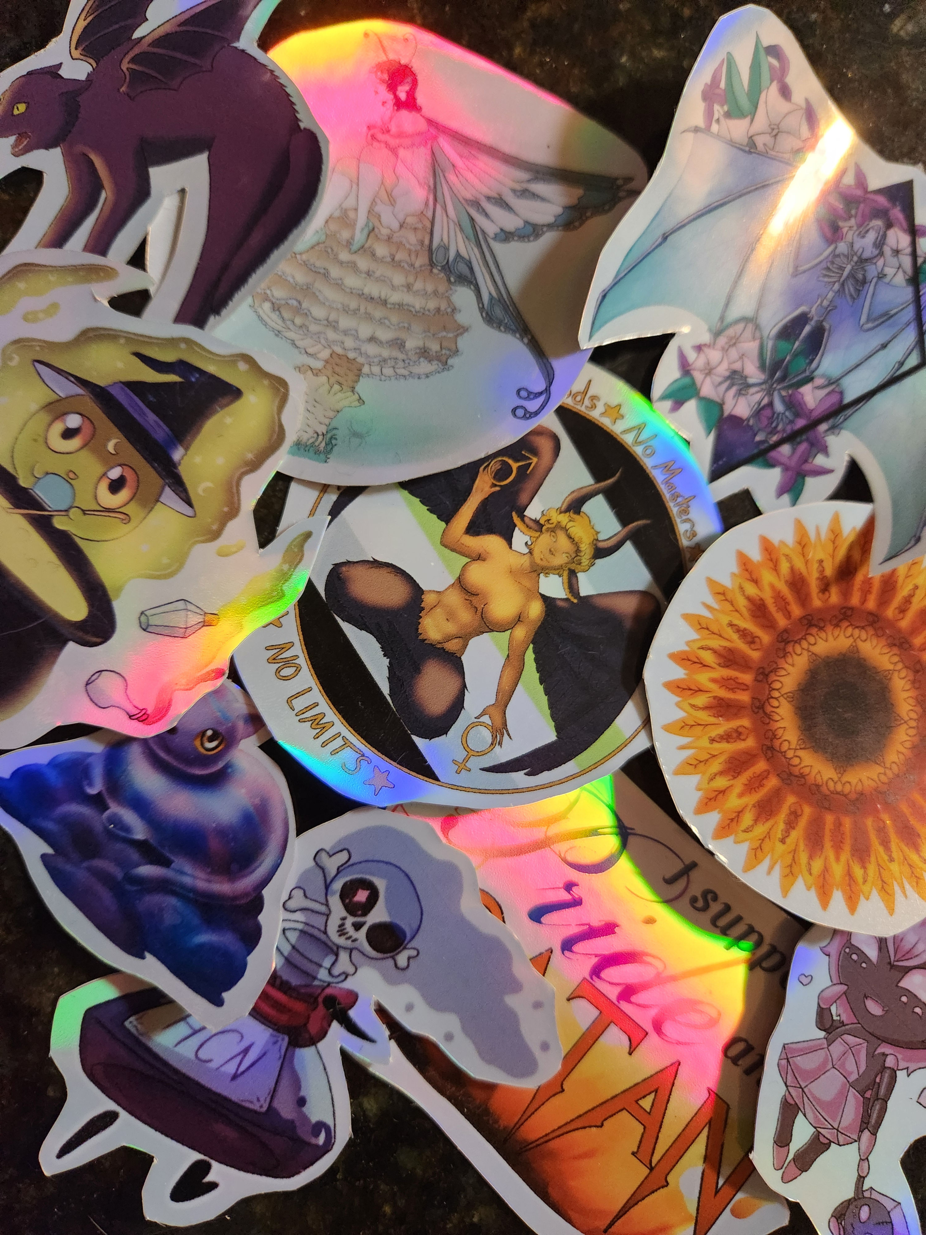 Holographic Sticker Mystery Pack (10 Pack)