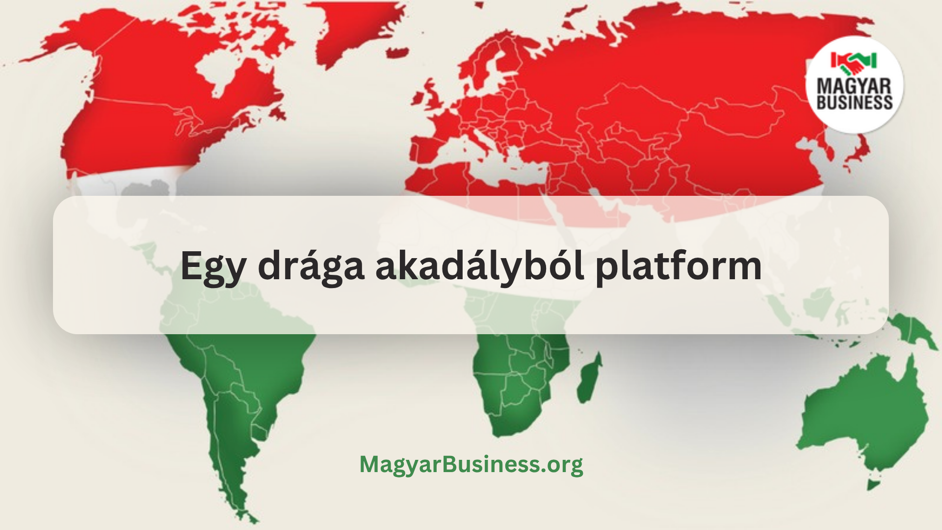 Amerikában egy drága akadályba ütközött, és platformot épített belőle