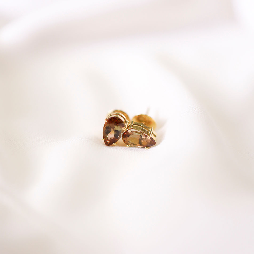 Brinco Solitário Andazulita