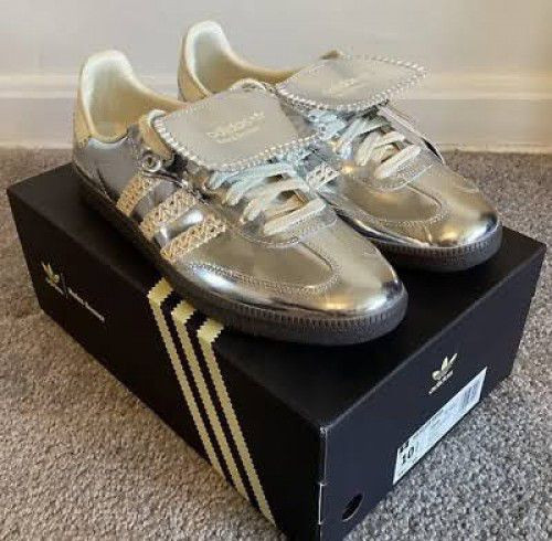 Buy Adidas samba x wales bonner silver | Rs.2899 Only | Free