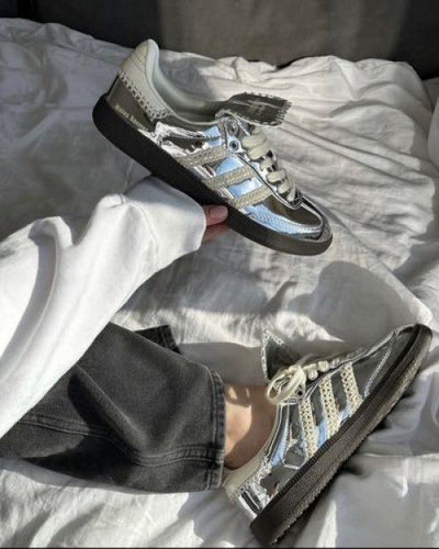 Buy Adidas samba x wales bonner silver | Rs.2899 Only | Free