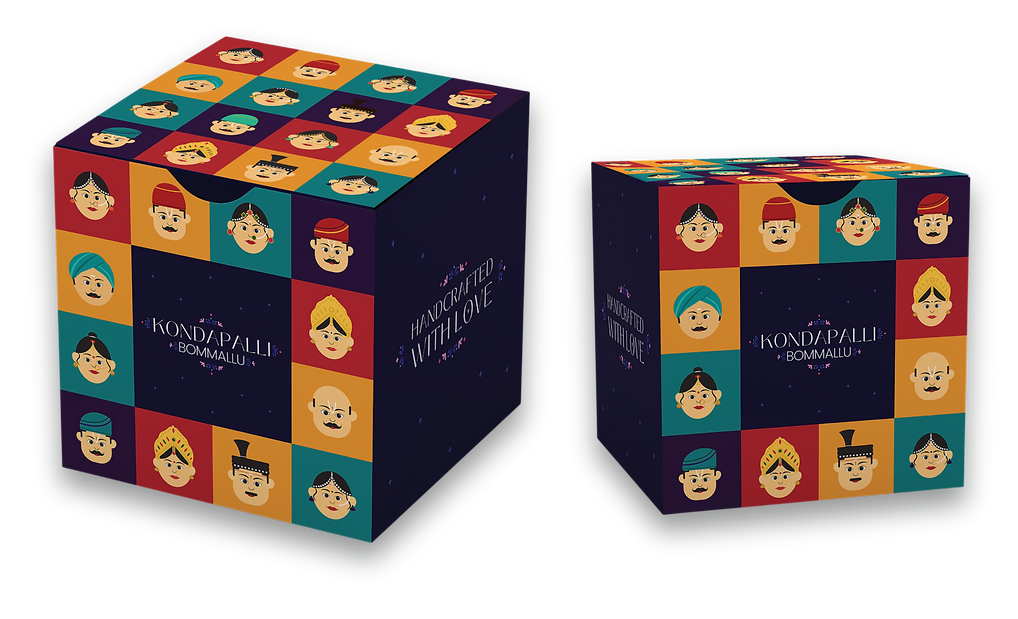Kondapalli Bommallu Toys Packaging