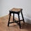 Thumbnail: Antique Carved Oak Stool, Side Table, Plant Stand with Barley Twist Legs